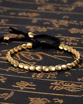 Buddha Stones Tibetan Copper Beads Healing Luck Bracelet
