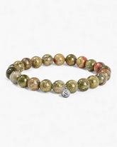 Floral Stone Bracelet