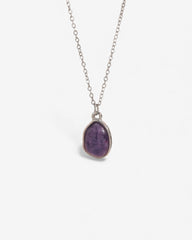 Purple Crystal Necklace