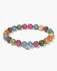 Seven-Colored Jade Bracelet