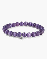 Violet Tiger's Eye Crystal Bracelet