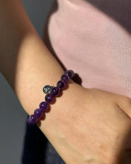 Amethyst Bracelet - Stupa Crystal