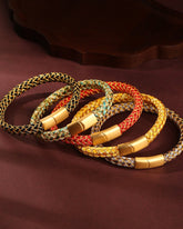 Five Elements Dragon Scale Bracelet - Stupa Crystal