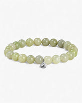 Green Jade Bracelet - Stupa Crystal