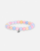 Multicolored Chalcedony Bracelet - Stupa Crystal