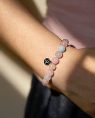 Multicolored Chalcedony Bracelet - Stupa Crystal