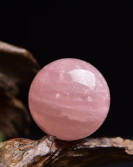 Pink Crystal Sphere - Stupa Crystal