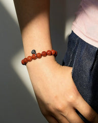 Red Agate Bracelet - Stupa Crystal