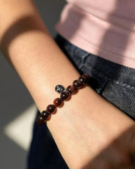 Red Tiger's Eye Bracelet - Stupa Crystal