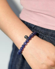 Violet Tiger's Eye Crystal Bracelet - Stupa Crystal