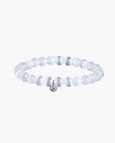 White Tiger's Eye Bracelet - Stupa Crystal