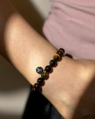 Tricolor Tiger Eye Bracelet