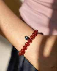 Red Chalcedony Bracelet