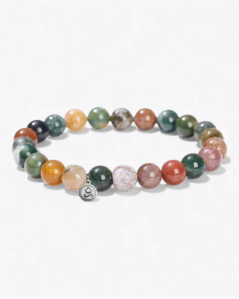 Multicolored Agate Bracelet