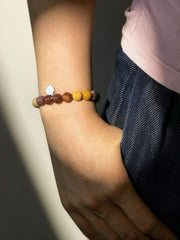 Egg Yolk Agate Bracelet