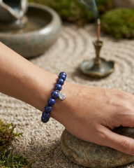 Handmade Lapis Lazuli Healing Bracelet
