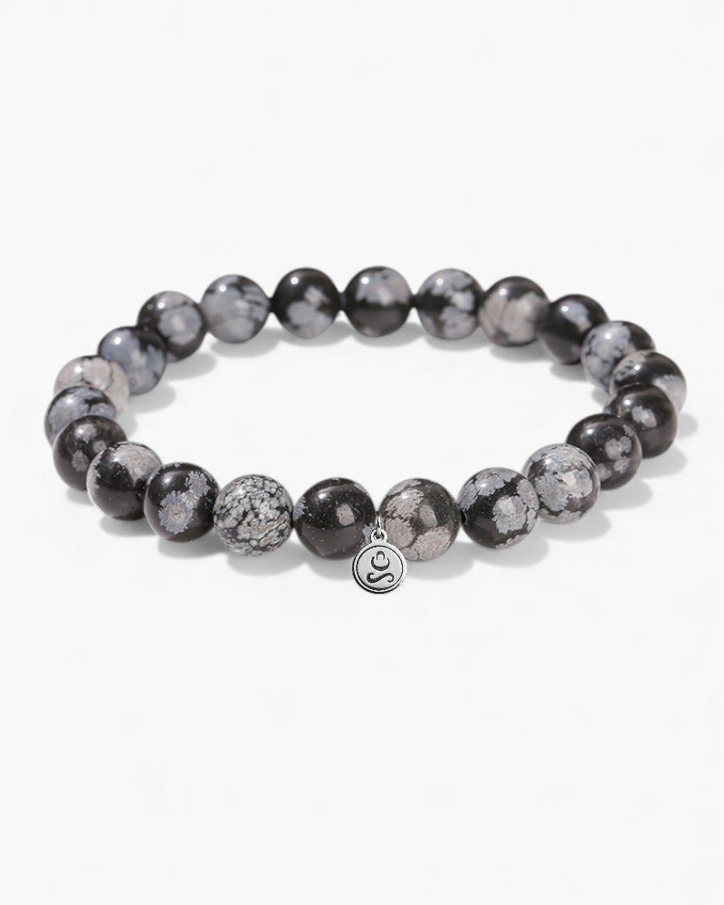 Alabaster Bracelet - Stupa Crystal