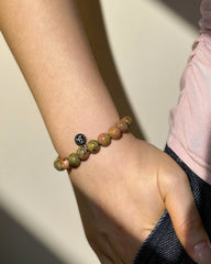 Floral Stone Bracelet