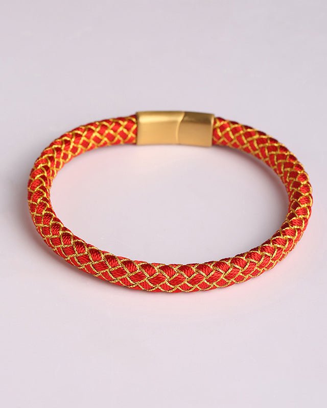 Five Elements Dragon Scale Bracelet - Stupa Crystal