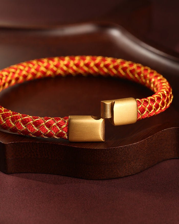 Five Elements Dragon Scale Bracelet - Stupa Crystal