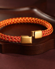 Five Elements Dragon Scale Bracelet - Stupa Crystal