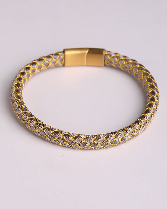 Five Elements Dragon Scale Bracelet - Stupa Crystal