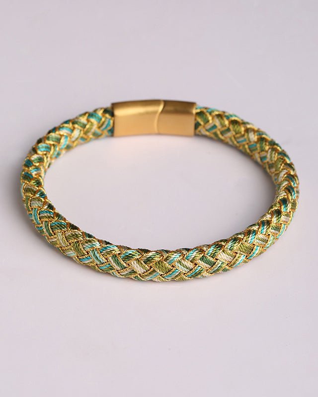 Five Elements Dragon Scale Bracelet - Stupa Crystal