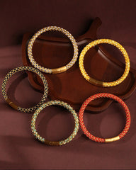 Five Elements Dragon Scale Bracelet - Stupa Crystal