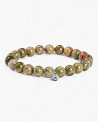 Floral Stone Bracelet - Stupa Crystal