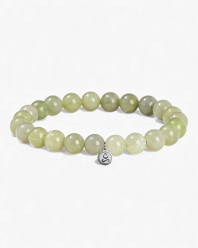 Green Jade Bracelet - Stupa Crystal
