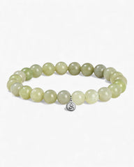 Green Jade Bracelet - Stupa Crystal