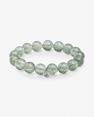 Green Phantom Quartz Bracelet - Stupa Crystal