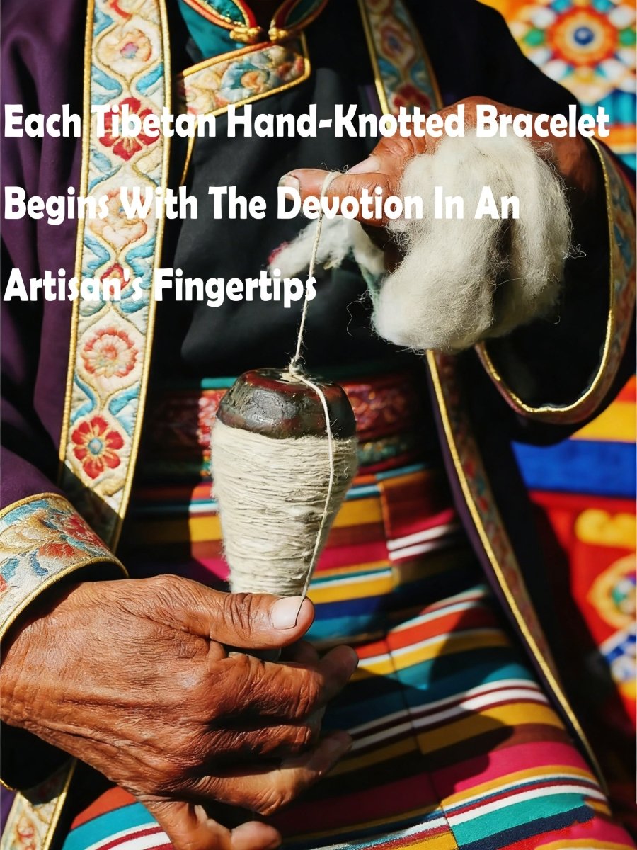 Handmade Turquoise Aventurine Healing Bracelet - Stupa Crystal