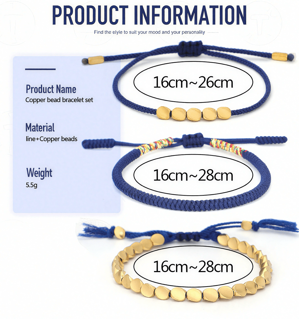 Heart of the World Bracelet | Couple's Bracelet with Blue Symbolism for Love and Connection - Stupa Crystal
