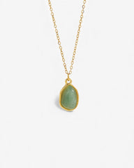 Jade Necklace - Stupa Crystal