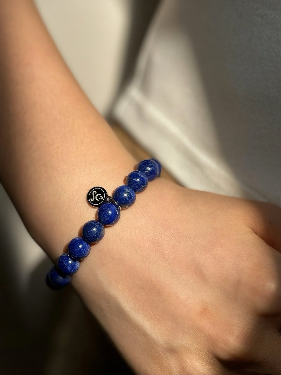Lapis Lazuli Bracelet - Stupa Crystal