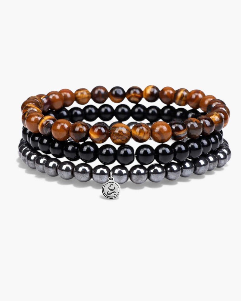 Leo Strength Bracelet Pack - Stupa Crystal