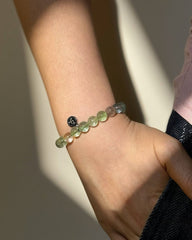 Multi - Colored Fluorite Bracelet - Stupa Crystal