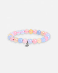 Multicolored Chalcedony Bracelet - Stupa Crystal