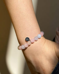 Multicolored Chalcedony Bracelet - Stupa Crystal