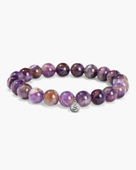Purple Phantom Crystal Bracelet - Stupa Crystal