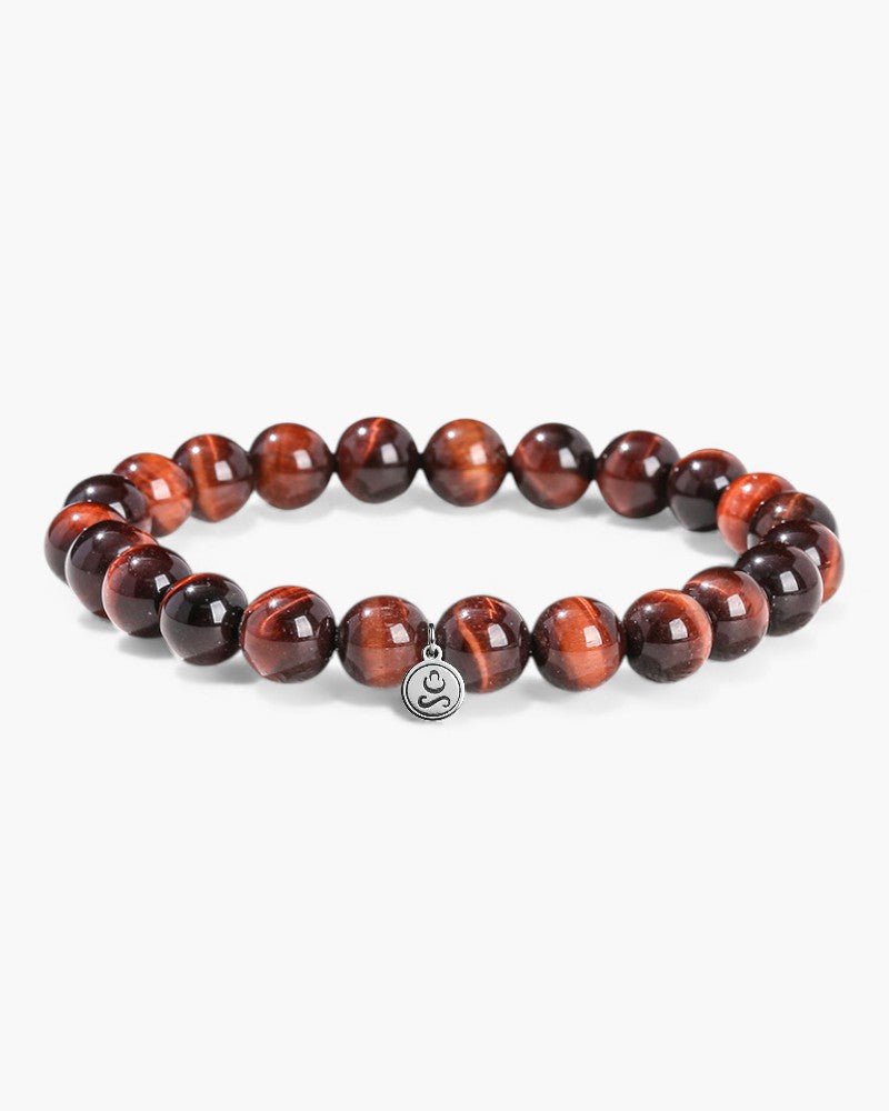 Red Tiger's Eye Bracelet - Stupa Crystal