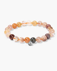 Rutilated Quartz Bracelet - Stupa Crystal