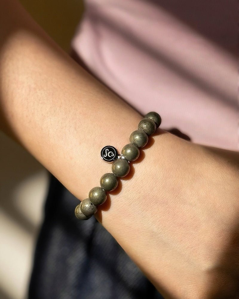 Sunstone Bracelet - Stupa Crystal