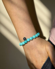Turquoise Bracelet - Stupa Crystal