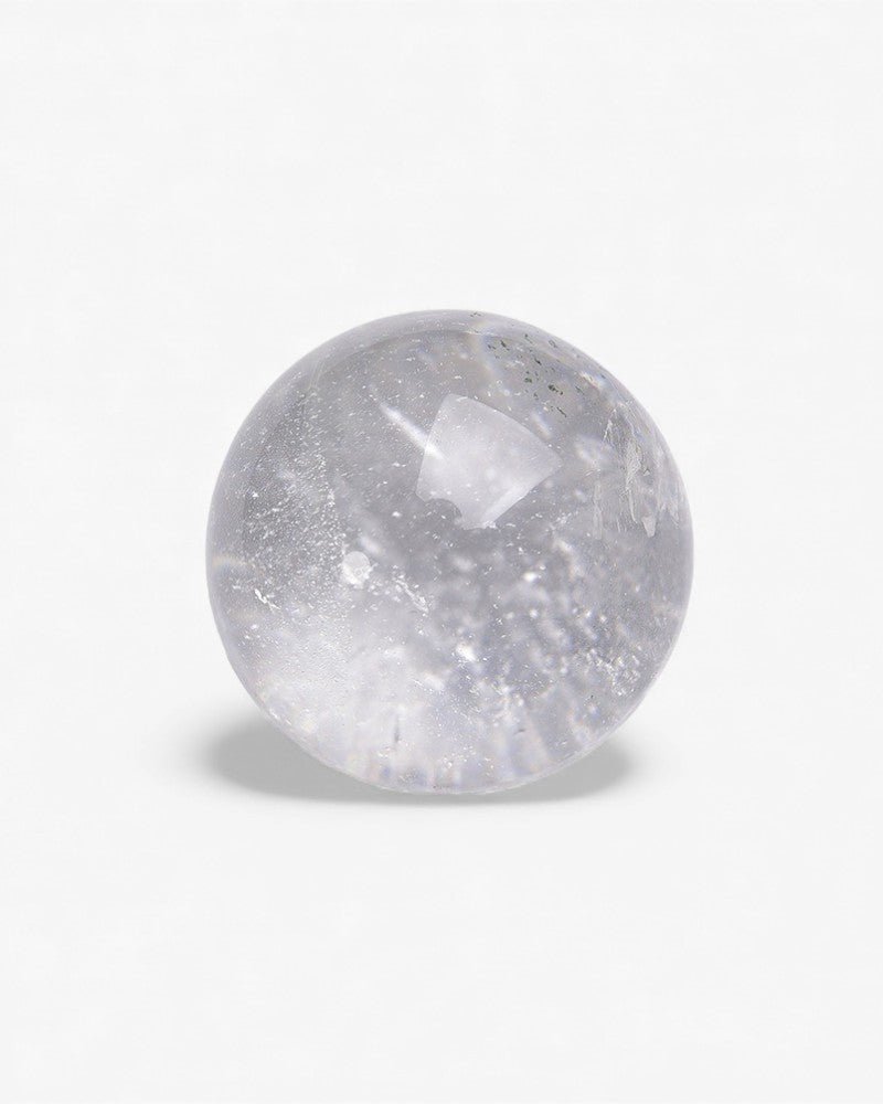 White Crystal Sphere - Stupa Crystal